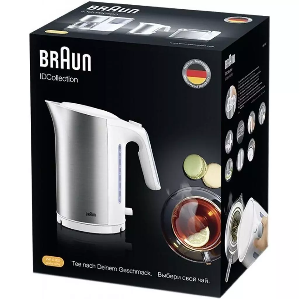 Электрочайник Braun WK 5100 WH (WK5100WH) - 3 Электрочайник Braun WK 5100 WH (WK5100WH) - 3