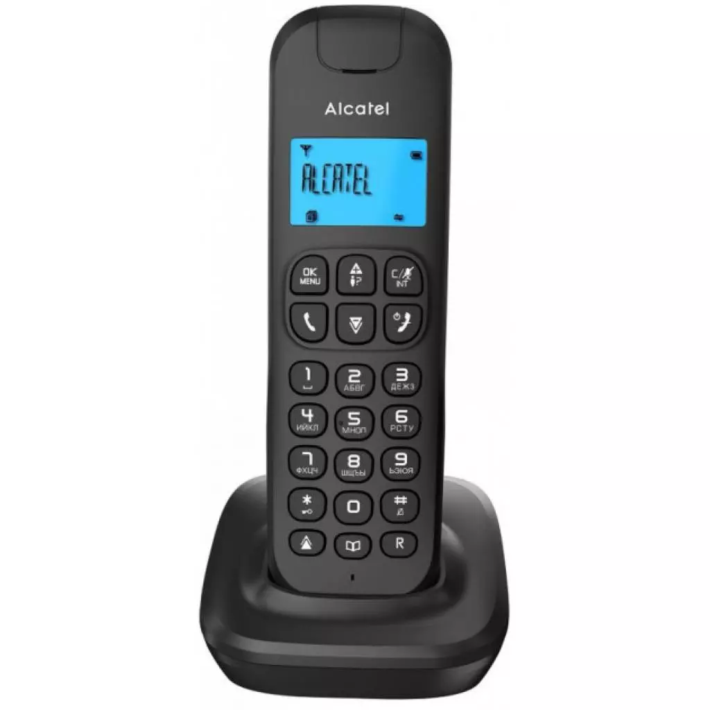 Телефон DECT Alcatel E132 Duo Black (ATL1418941) - 1