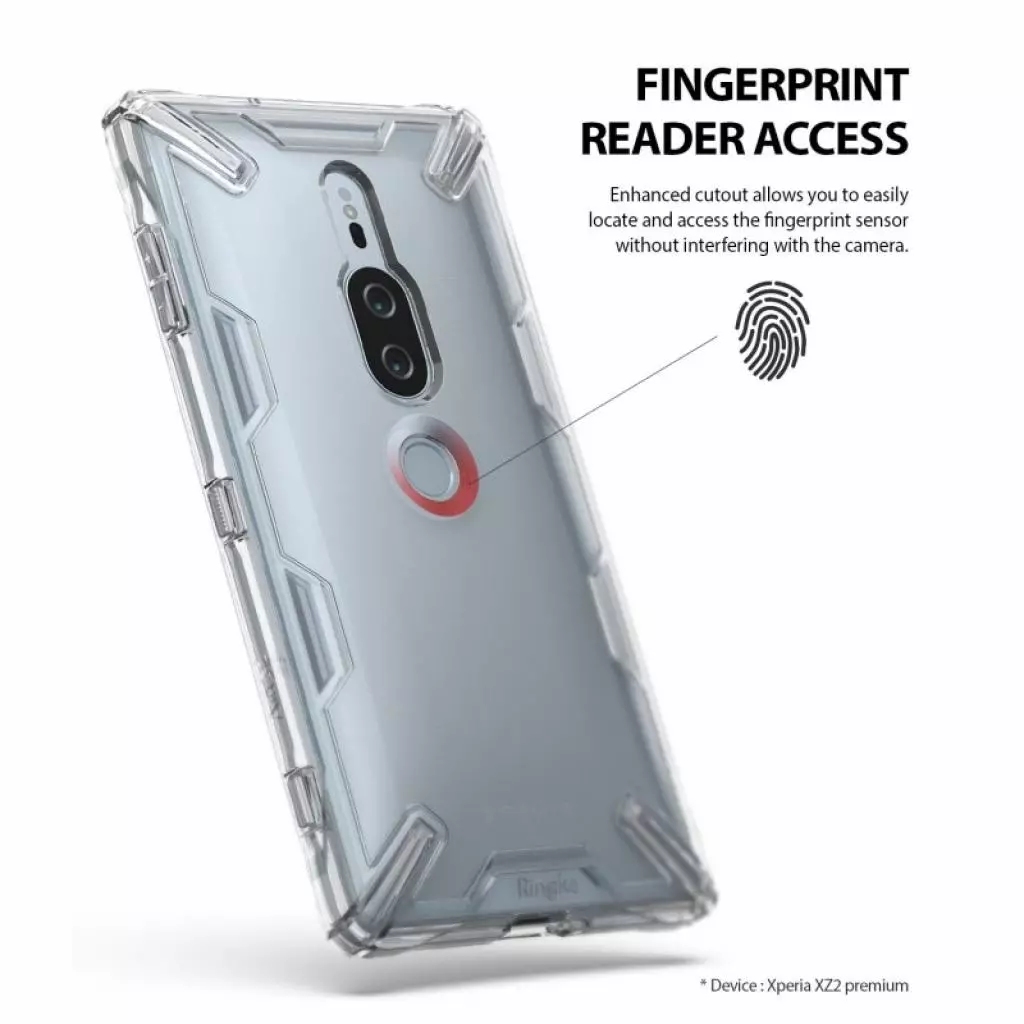 Чехол для моб. телефона Ringke Air X для Sony Xperia XZ2 Premium (Clear) (RCS4505) - 2 Чехол для моб. телефона Ringke Air X для Sony Xperia XZ2 Premium (Clear) (RCS4505) - 2