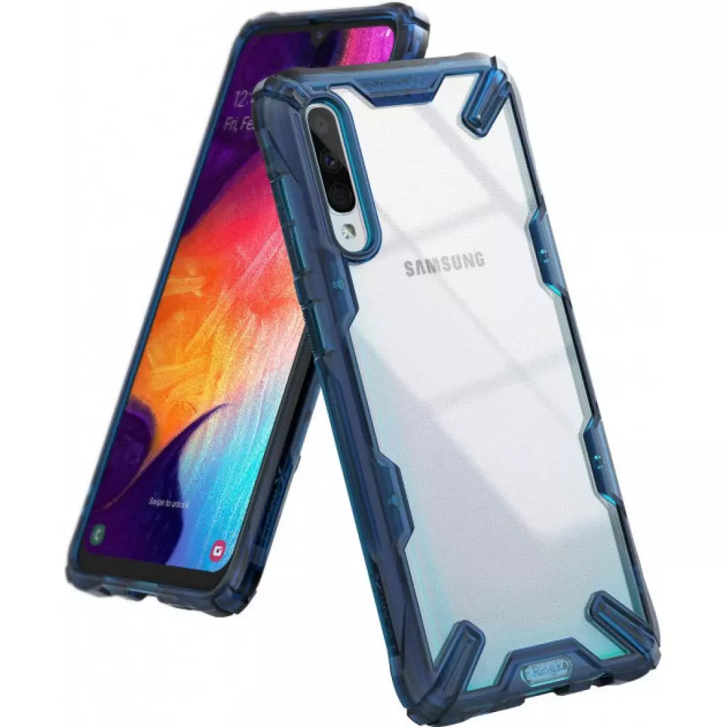 Чехол для моб. телефона Ringke Fusion X для Samsung Galaxy A50 Space Blue (RCS4532)
