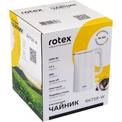 Электрочайник Rotex RKT58-W - 2