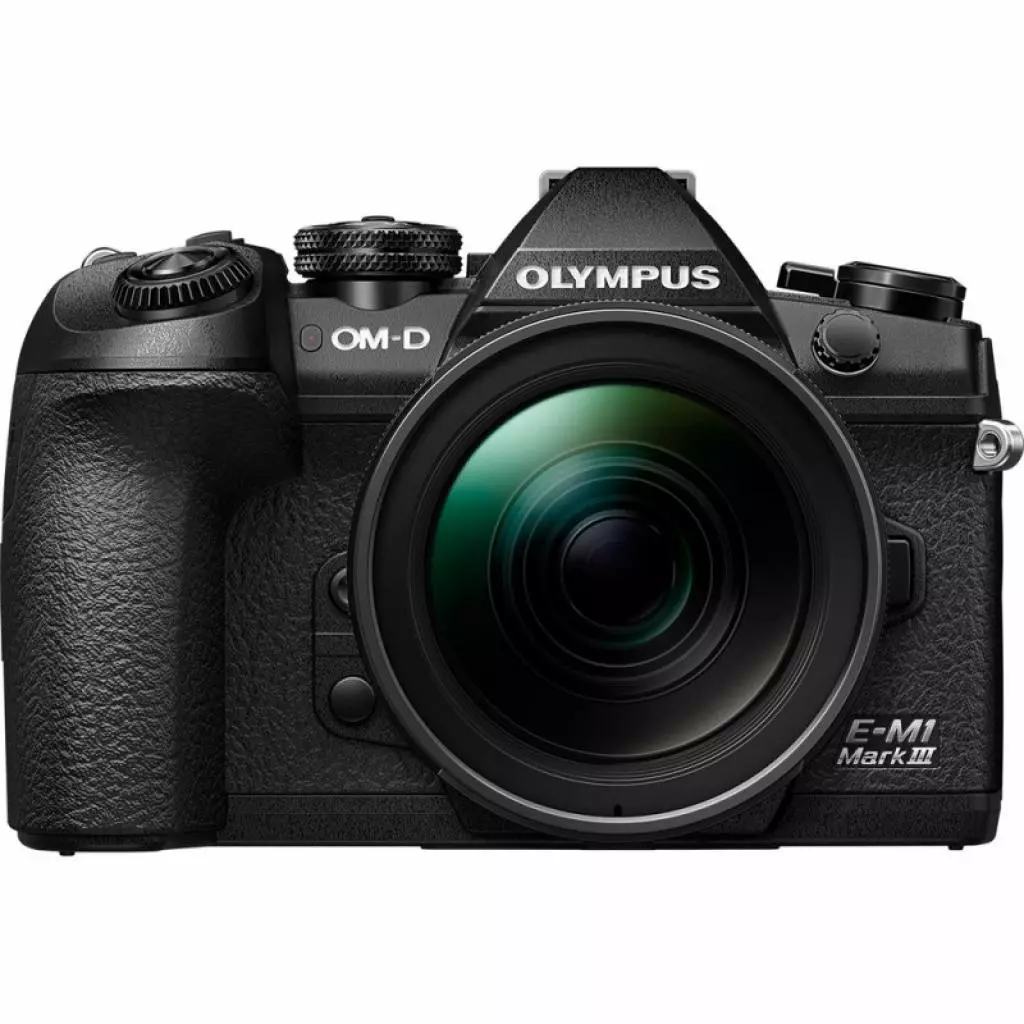 Цифровой фотоаппарат Olympus E-M1 mark III 12-40 Kit black/black (V207101BE000) - 1 Цифровой фотоаппарат Olympus E-M1 mark III 12-40 Kit black/black (V207101BE000) - 1
