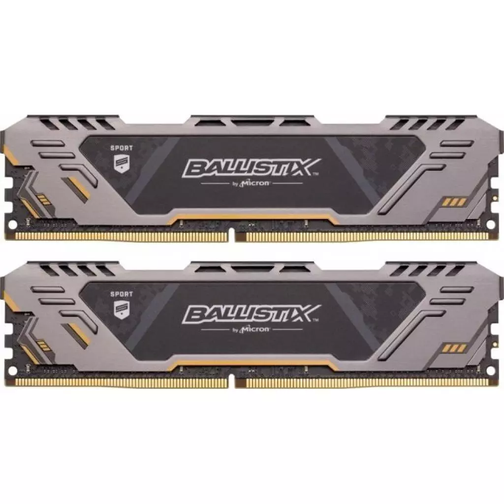 Модуль памяти для компьютера DDR4 16GB (2x8GB) 3200 MHz Ballistix Sport AT Micron (BLS2K8G4D32AESTK)