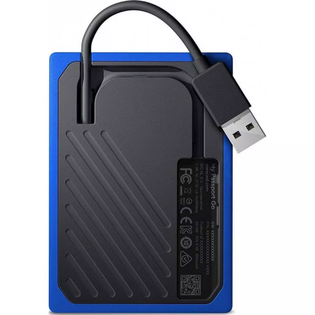 Накопитель SSD USB 3.0 1TB WD (WDBMCG0010BBT-WESN) - 6