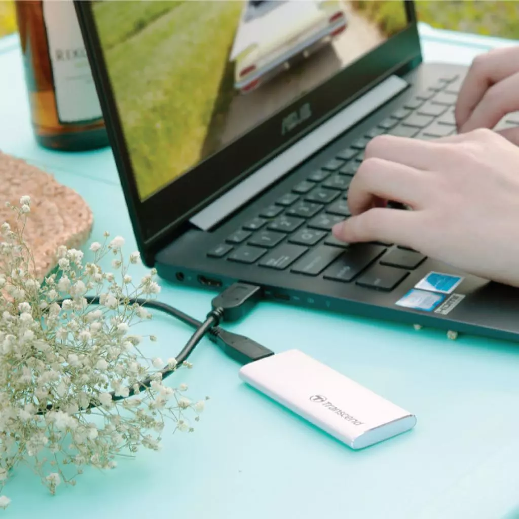 Накопитель SSD USB 3.1 120GB Transcend (TS120GESD240C) - 5