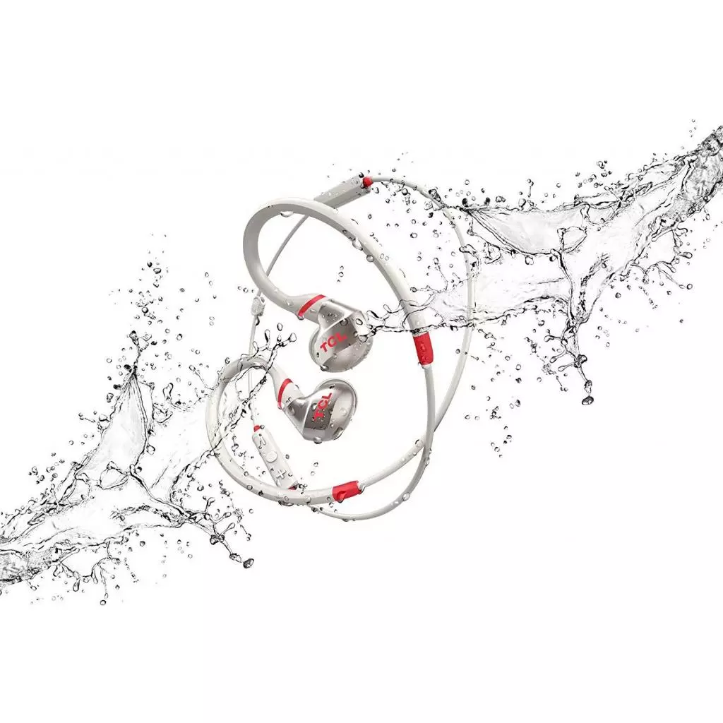 Наушники TCL ACTV100BT Bluetooth Crimson White (ACTV100BTWT-EU) - 3 Наушники TCL ACTV100BT Bluetooth Crimson White (ACTV100BTWT-EU) - 3