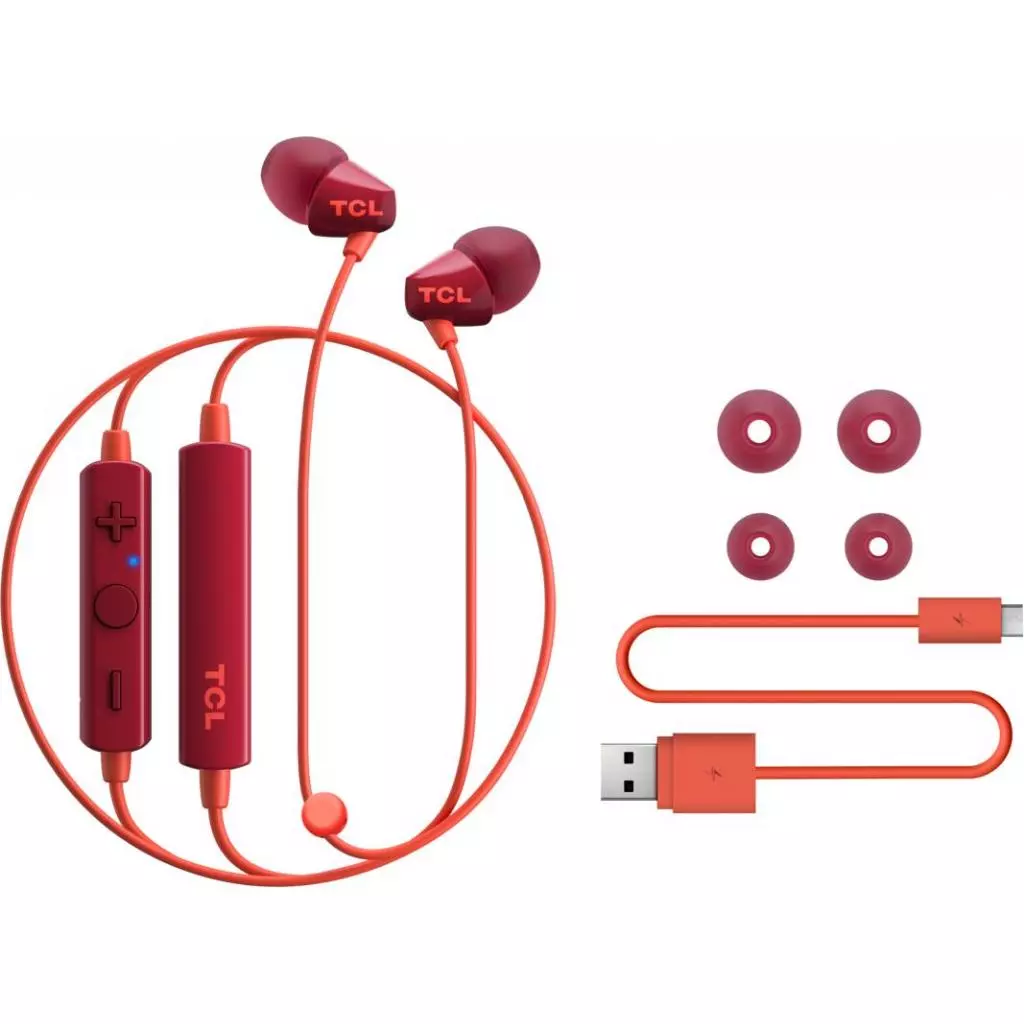 Наушники TCL SOCL100BT Bluetooth Sunset Orange (SOCL100BTOR-EU) - 3