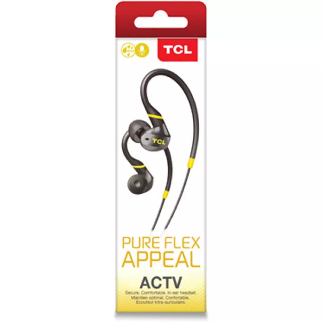 Наушники TCL ACTV100 Monza Black (ACTV100BK-EU) - 6 Наушники TCL ACTV100 Monza Black (ACTV100BK-EU) - 6