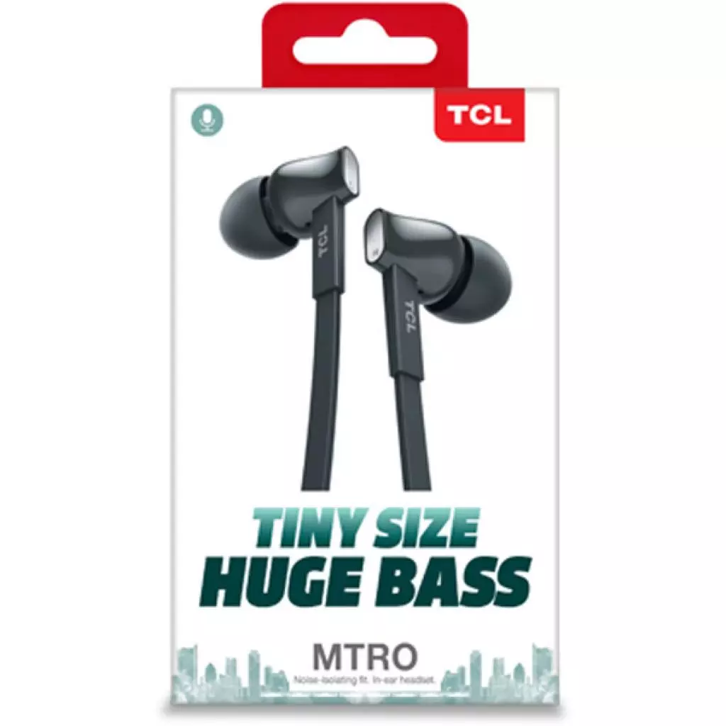 Наушники TCL MTRO100 Shadow Black (MTRO100BK-EU) - 6
