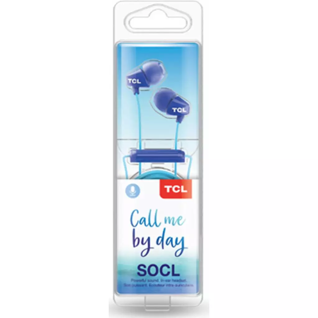 Наушники TCL SOCL100 Ocean Blue (SOCL100BL-EU) - 5 Наушники TCL SOCL100 Ocean Blue (SOCL100BL-EU) - 5