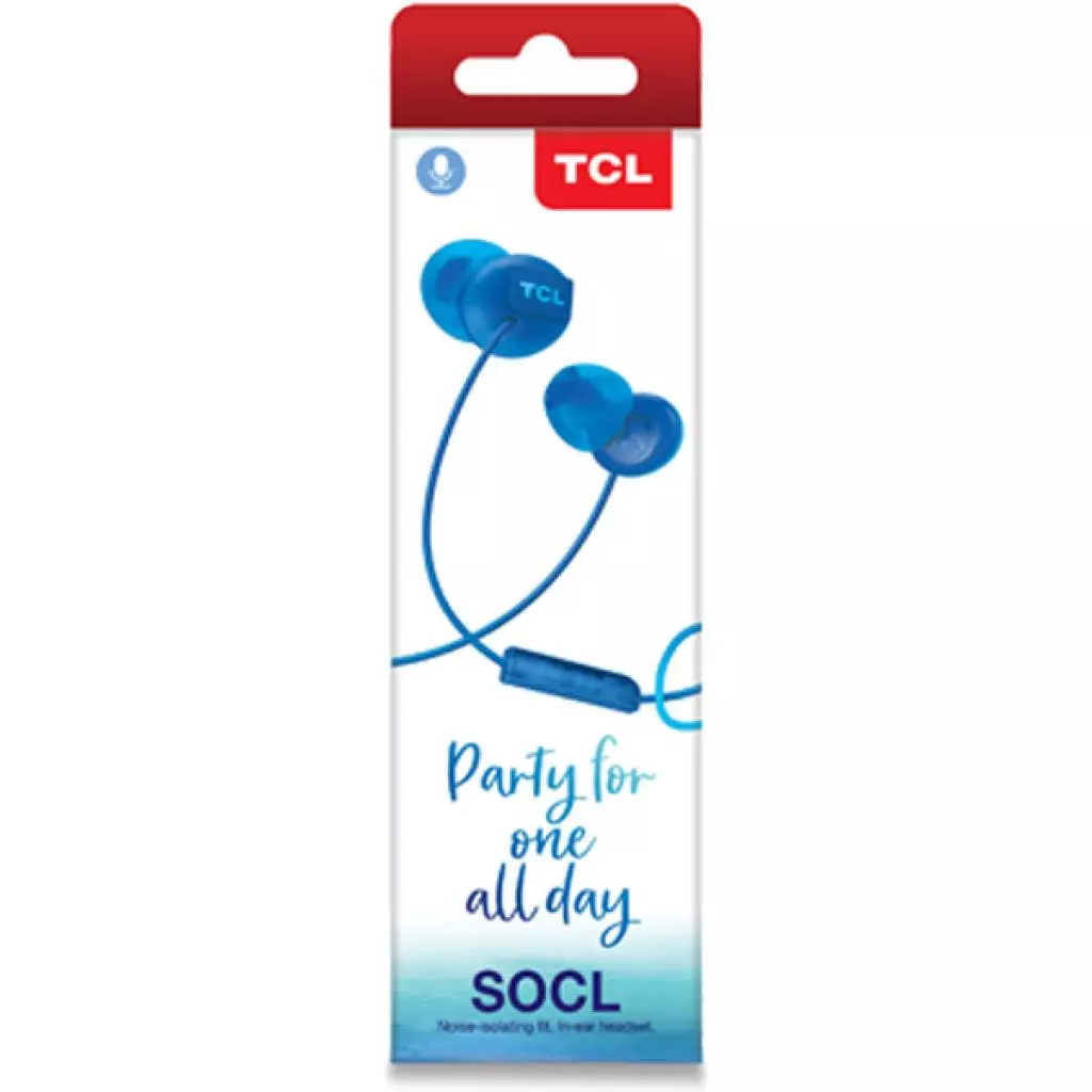 Наушники TCL SOCL300 Ocean Blue (SOCL300BL-EU) - 7 Наушники TCL SOCL300 Ocean Blue (SOCL300BL-EU) - 7