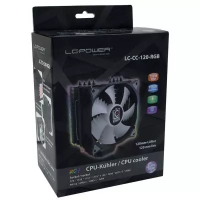 Кулер для процессора LC-POWER LC-CC-120-RGB - 11 Кулер для процессора LC-POWER LC-CC-120-RGB - 11