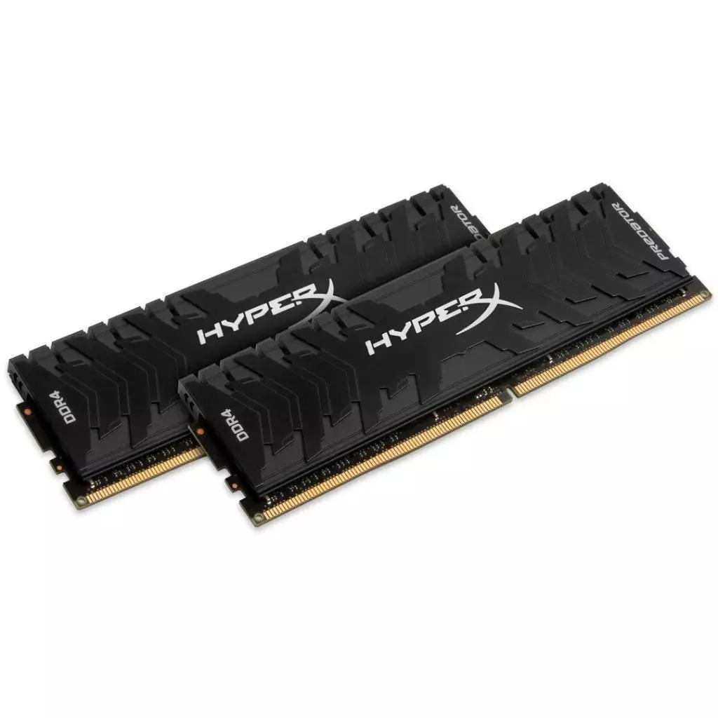 Модуль памяти для компьютера DDR4 16GB (2x8GB) 3600 MHz HyperX Predator RGB Kingston Fury (ex.HyperX) (HX436C17PB4AK2/16) - 3