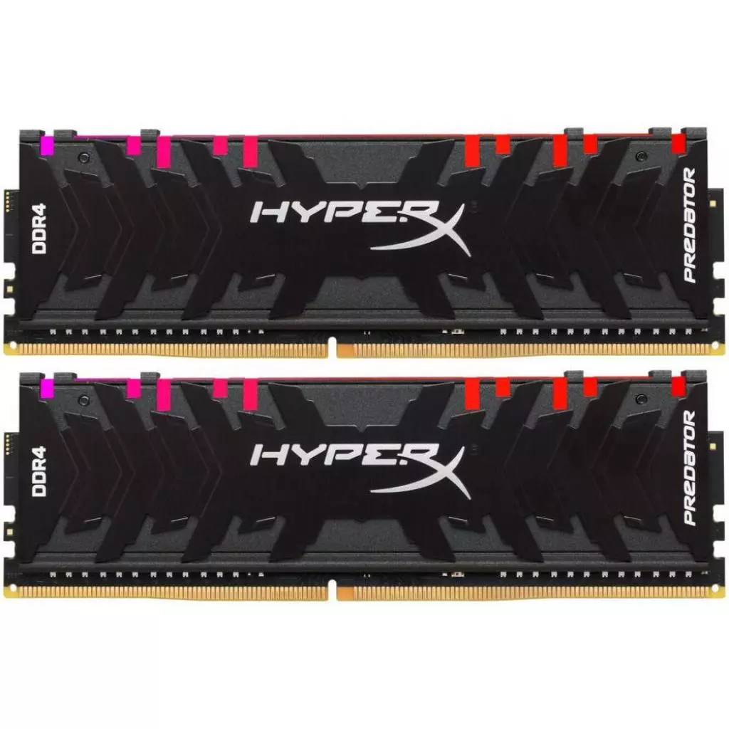 Модуль памяти для компьютера DDR4 16GB (2x8GB) 3600 MHz HyperX Predator RGB Kingston Fury (ex.HyperX) (HX436C17PB4AK2/16)