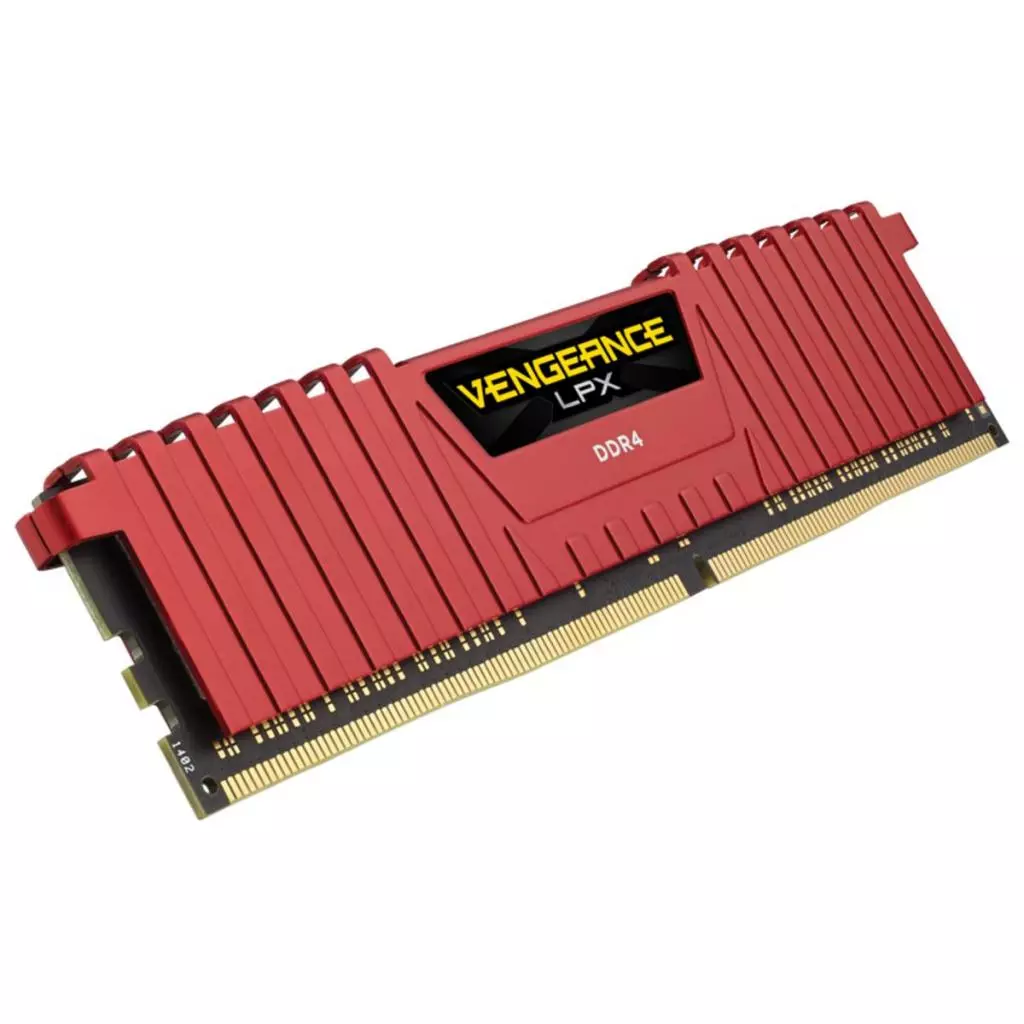 Модуль памяти для компьютера DDR4 32GB (2x16GB) 2400 MHz Vengeance LPX Red Corsair (CMK32GX4M2A2400C14R) - 3 Модуль памяти для компьютера DDR4 32GB (2x16GB) 2400 MHz Vengeance LPX Red Corsair (CMK32GX4M2A2400C14R) - 3
