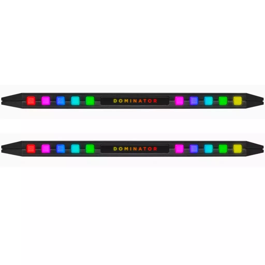 Модуль памяти для компьютера DDR4 16GB (2x8GB) 3600 MHz Dominator Platinum RGB Black Corsair (CMT16GX4M2C3600C18) - 2