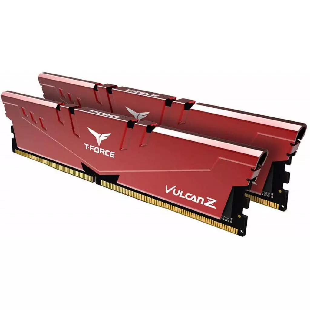 Модуль памяти для компьютера DDR4 8GB (2x4GB) 2666 MHz T-Force Vulcan Z Red Team (TLZRD48G2666HC18HDC01) - 2 Модуль памяти для компьютера DDR4 8GB (2x4GB) 2666 MHz T-Force Vulcan Z Red Team (TLZRD48G2666HC18HDC01) - 2