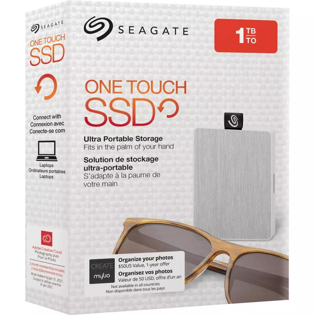 Накопитель SSD USB 3.0 1TB Seagate (STJE1000402) - 8 Накопитель SSD USB 3.0 1TB Seagate (STJE1000402) - 8