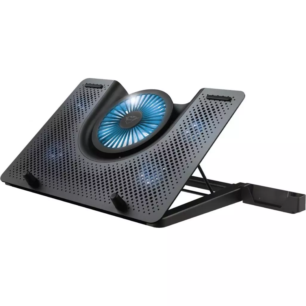 Подставка для ноутбука Trust GXT 1125 Quno (17.3") Blue LED Black (23581_TRUST) - 2 Подставка для ноутбука Trust GXT 1125 Quno (17.3") Blue LED Black (23581_TRUST) - 2