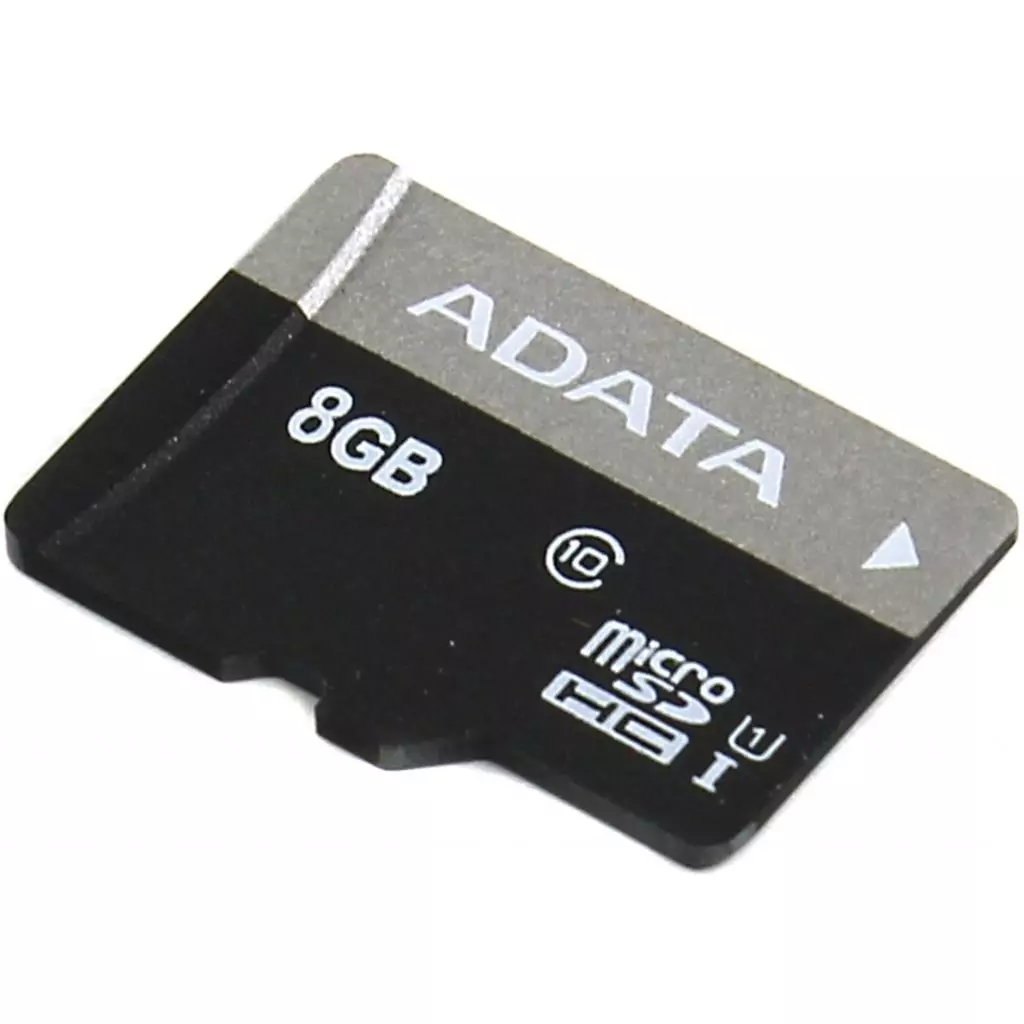 Карта памяти ADATA 8GB microSD class 10 UHS-I (AUSDH8GUICL10-R) - 1 Карта памяти ADATA 8GB microSD class 10 UHS-I (AUSDH8GUICL10-R) - 1