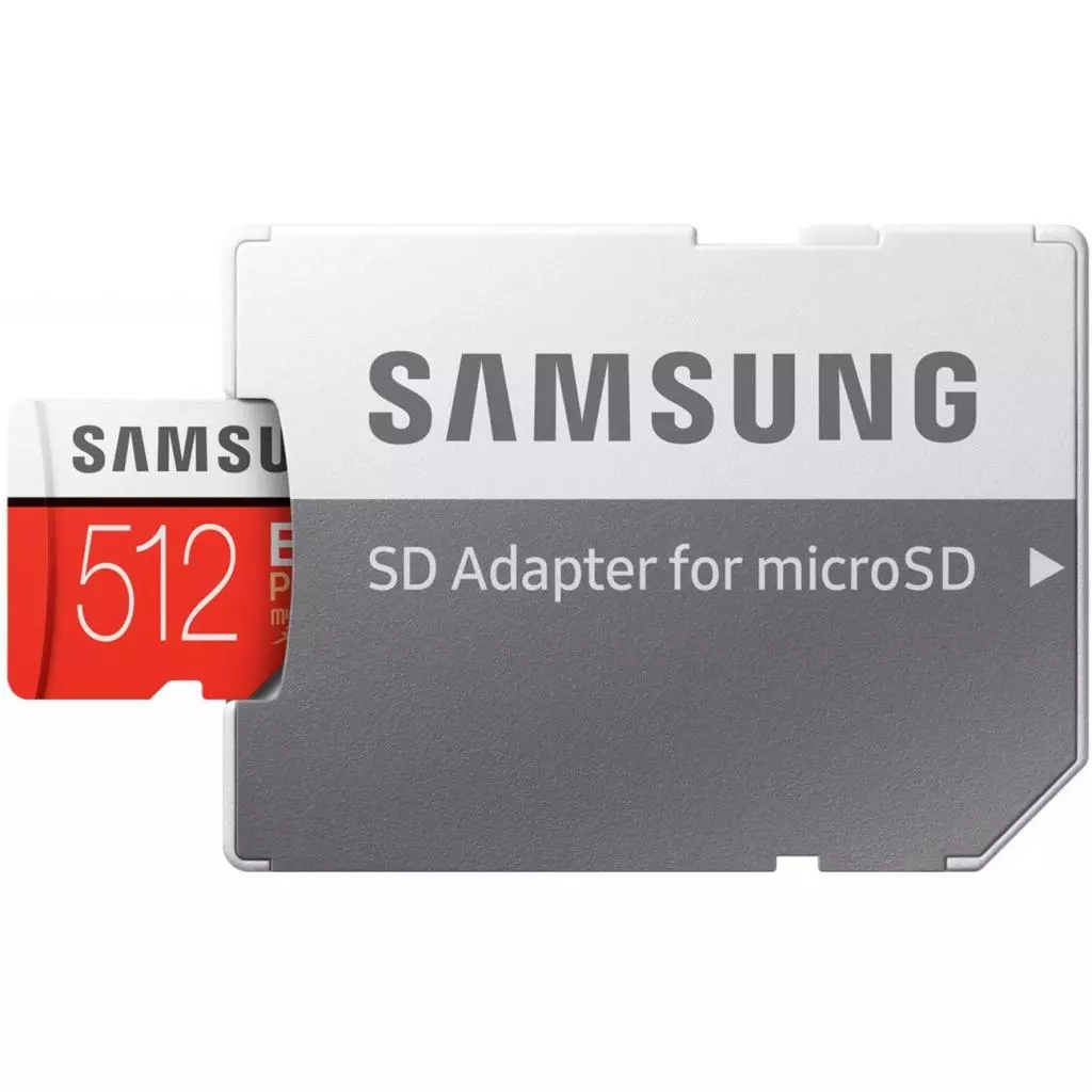 Карта памяти Samsung 512GB microSDXC class 10 UHS-I U3 Evo Plus (MB-MC512GA/RU) - 4 Карта памяти Samsung 512GB microSDXC class 10 UHS-I U3 Evo Plus (MB-MC512GA/RU) - 4
