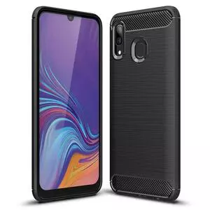 Чехол для моб. телефона Laudtec для SAMSUNG Galaxy A30 Carbon Fiber (Black) (LT-A30B)