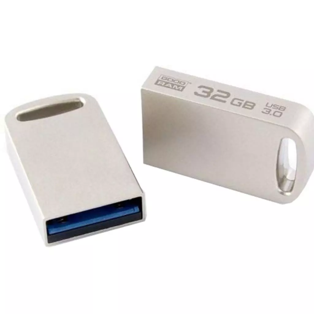 USB флеш накопитель Goodram 32GB Point Silver USB 3.0 (UPO3-0320S0R11) - 1 USB флеш накопитель Goodram 32GB Point Silver USB 3.0 (UPO3-0320S0R11) - 1