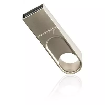 USB флеш накопитель eXceleram 32GB U5 Series Silver USB 2.0 (EXP2U2U5S32) - 2