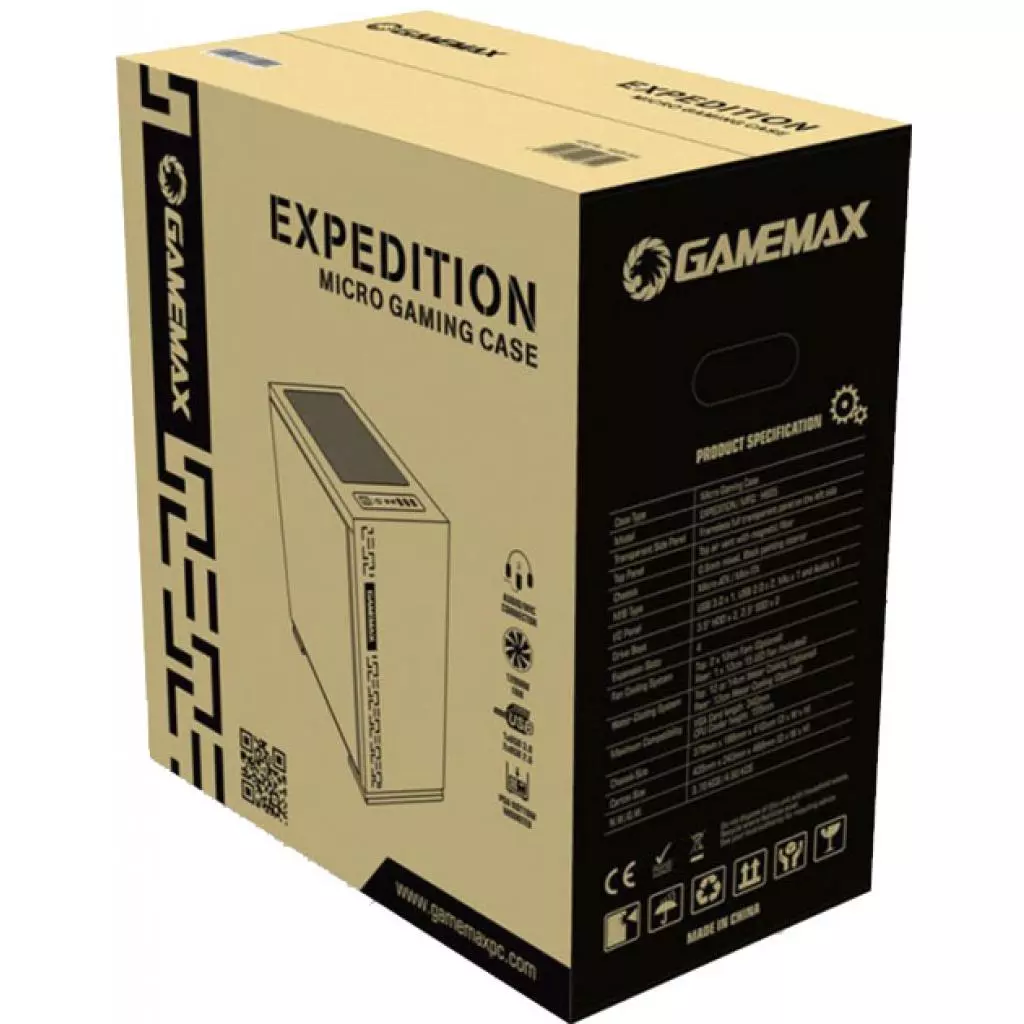 Корпус Gamemax EXPEDITION BK - 3 Корпус Gamemax EXPEDITION BK - 3