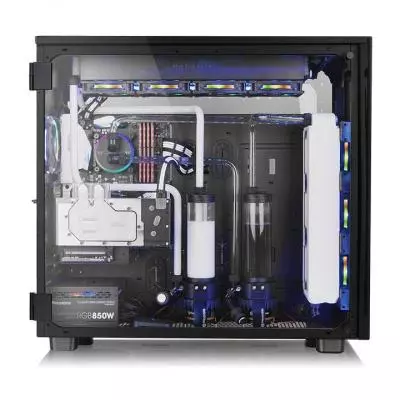Корпус ThermalTake View 91 TG RGB Black (CA-1I9-00F1WN-00) - 1 Корпус ThermalTake View 91 TG RGB Black (CA-1I9-00F1WN-00) - 1