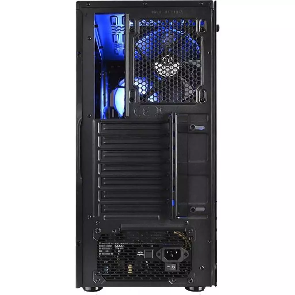 Корпус ThermalTake Versa J23 TG RGB Black (CA-1L6-00M1WN-01) - 1 Корпус ThermalTake Versa J23 TG RGB Black (CA-1L6-00M1WN-01) - 1
