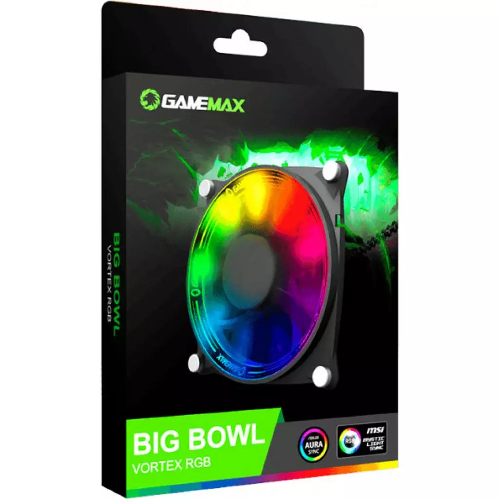 Кулер для корпуса Gamemax GMX-12-RBB - 7 Кулер для корпуса Gamemax GMX-12-RBB - 7