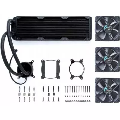 Система водного охлаждения Fractal Design Celsius S36 Blackout (FD-WCU-CELSIUS-S36-BKO) - 3 Система водного охлаждения Fractal Design Celsius S36 Blackout (FD-WCU-CELSIUS-S36-BKO) - 3