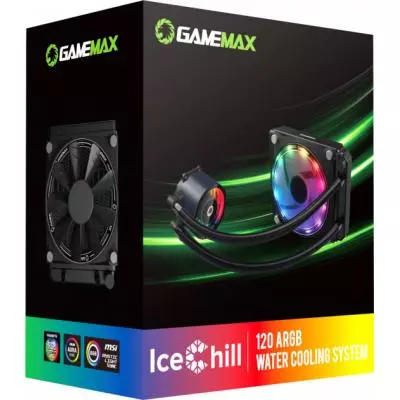 Система водного охлаждения GAMEMAX IceHill 120-Rainbow - 7 Система водного охлаждения GAMEMAX IceHill 120-Rainbow - 7