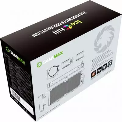 Система водного охлаждения GAMEMAX IceHill240-Rainbow - 7 Система водного охлаждения GAMEMAX IceHill240-Rainbow - 7