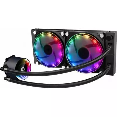 Система водного охлаждения GAMEMAX IceHill240-Rainbow