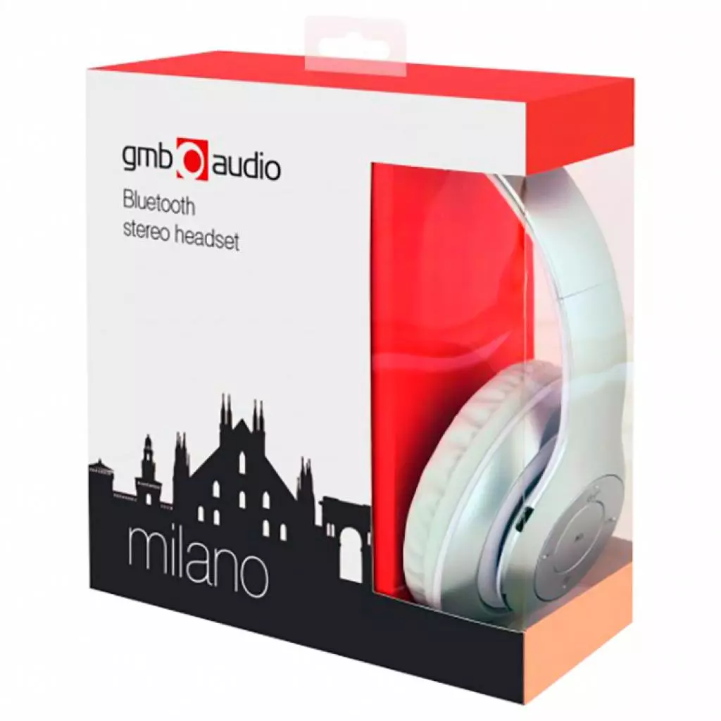 Наушники Gembird BHP-MXP-SW White (BHP-MXP-SW) - 2 Наушники Gembird BHP-MXP-SW White (BHP-MXP-SW) - 2