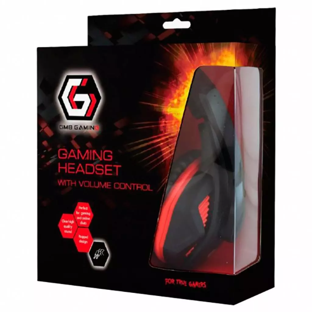 Наушники Gembird GHS-03 Black (GHS-03) - 4 Наушники Gembird GHS-03 Black (GHS-03) - 4