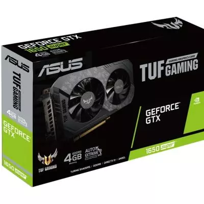 Видеокарта ASUS GeForce GTX1650 SUPER 4096Mb TUF GAMING (TUF-GTX1650S-4G-GAMING) - 6 Видеокарта ASUS GeForce GTX1650 SUPER 4096Mb TUF GAMING (TUF-GTX1650S-4G-GAMING) - 6