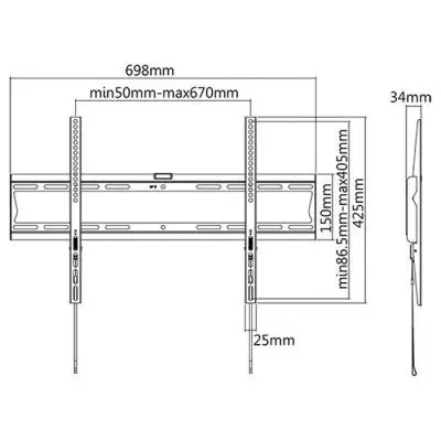 Кронштейн ITech PLB-60 - 1 Кронштейн ITech PLB-60 - 1