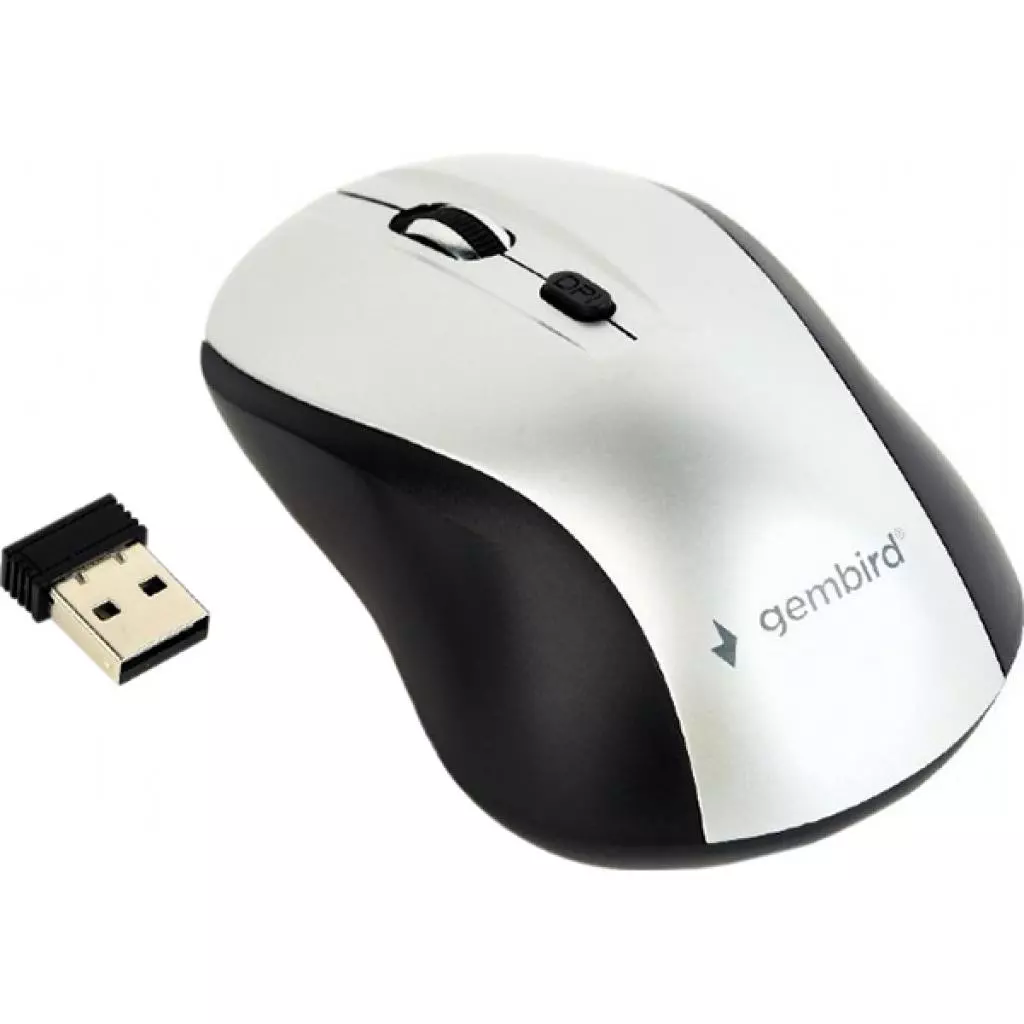 Мышка Gembird MUSW-4B-02-BS White (MUSW-4B-02-BS) - 1 Мышка Gembird MUSW-4B-02-BS White (MUSW-4B-02-BS) - 1