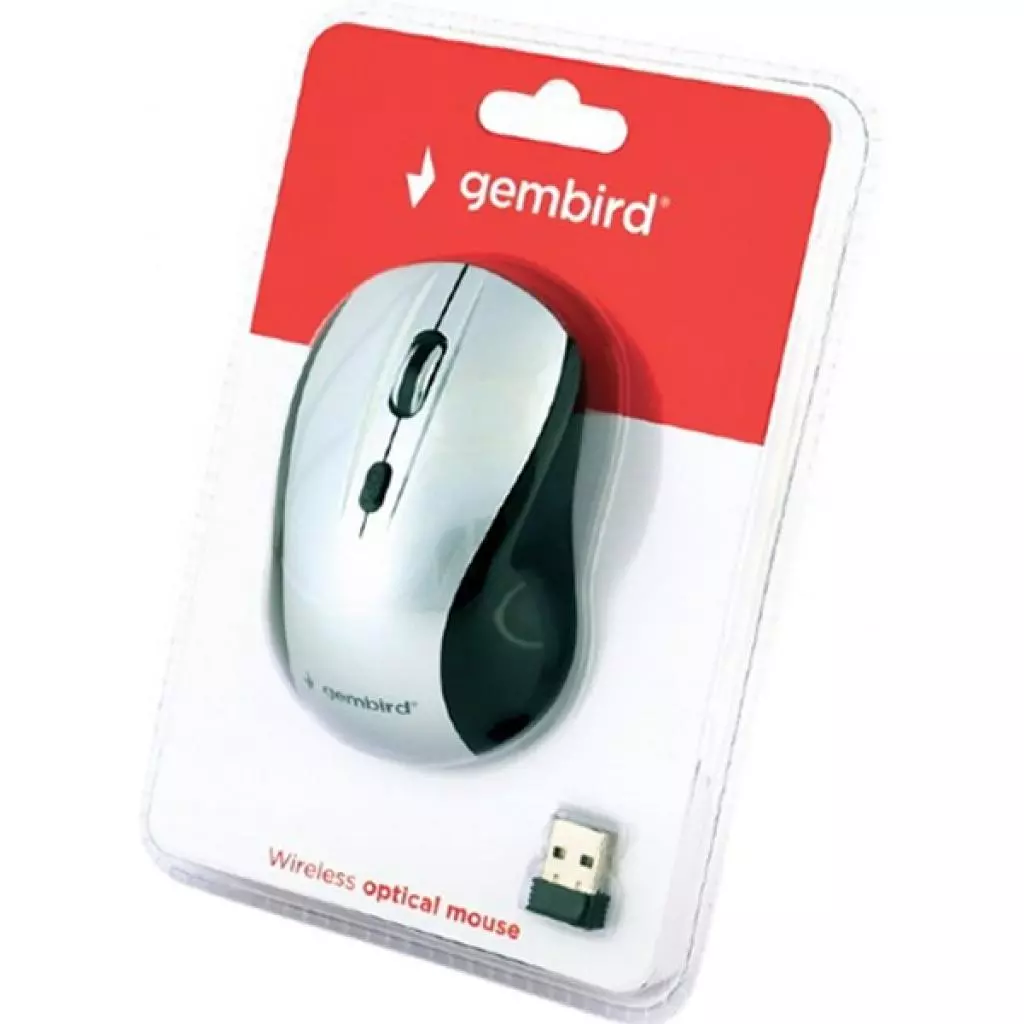 Мышка Gembird MUSW-4B-02-BS White (MUSW-4B-02-BS) - 2 Мышка Gembird MUSW-4B-02-BS White (MUSW-4B-02-BS) - 2
