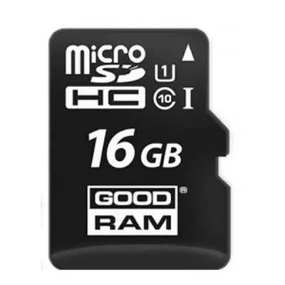 Карта памяти Goodram 16GB microSDHC Class 10 UHS-I (M1AA-0160R11)