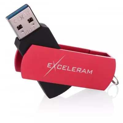 USB флеш накопитель eXceleram 16GB P2 Series Red/Black USB 3.1 Gen 1 (EXP2U3REB16) - 2