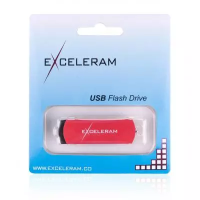 USB флеш накопитель eXceleram 16GB P2 Series Red/Black USB 3.1 Gen 1 (EXP2U3REB16) - 7