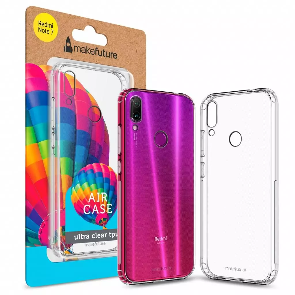 Чехол для моб. телефона MakeFuture Air Case (Clear TPU) Xiaomi Redmi Note 7 (MCA-XRN7)