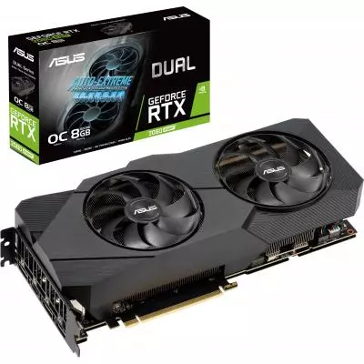 Видеокарта ASUS GeForce RTX2080 SUPER 8192Mb DUAL OC EVO (DUAL-RTX2080S-O8G-EVO-V2)