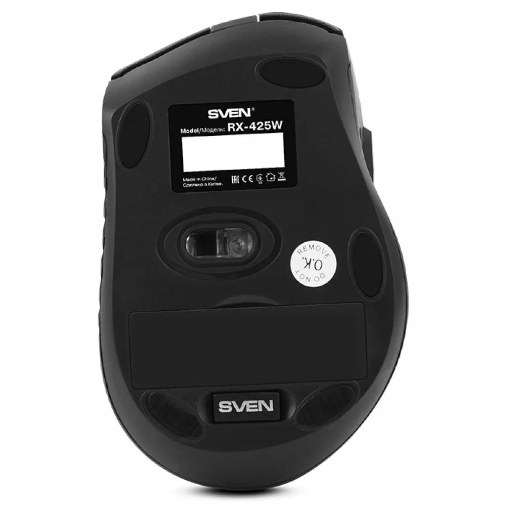 Мышка Sven RX-425W Black - 4