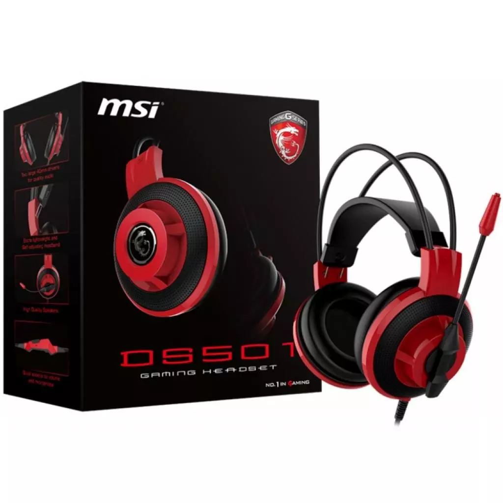 Наушники MSI DS501 GAMING Headset - 5