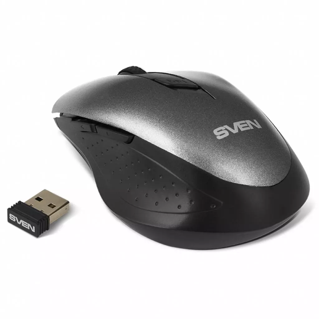 Мышка Sven RX-425W Gray - 1 Мышка Sven RX-425W Gray - 1